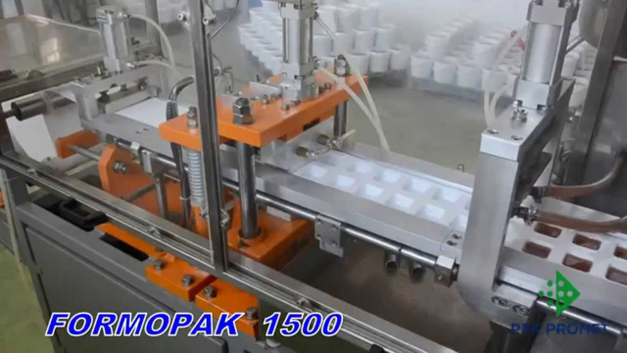 Formopak 1500 jam — оборудование для упаковки меда, джема, масла